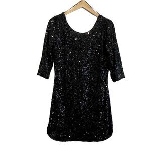 Lauren Conrad sequin body con dress
